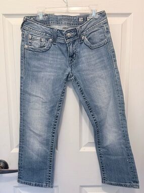 Miss Me Light Wash Straight Leg Jeans